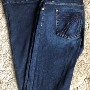 7for All Mankind Dojo dark wash jeans
